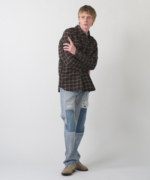 Levi's(リーバイス)の「Levi's/リーバイス 501(R) ジーンズ ミディアムインディゴ(デニムパンツ・メンズ・インディゴブルー・W28 L32/W29 L32/W30 L32/W31 L32/W32 L32/W33 L32/W34 L32/W36 L32)」の12枚目の写真