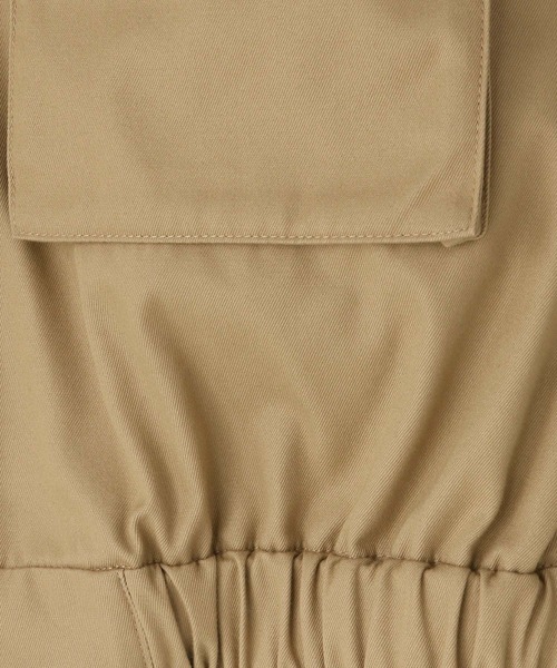 LOWRYS FARM(ローリーズファーム)の「TCBIGポケットジャケット 290623(ミリタリージャケット・キッズ・ネイビー/ベージュ・120cm/110cm/150cm/140cm/130cm)」の13枚目の写真