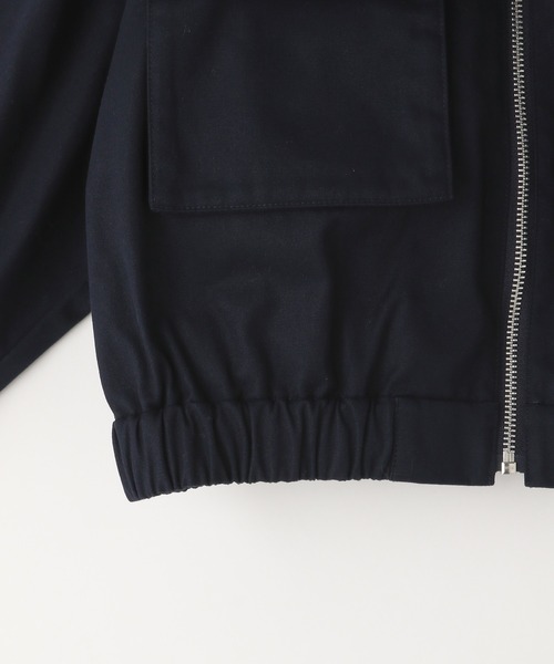 LOWRYS FARM(ローリーズファーム)の「TCBIGポケットジャケット 290623(ミリタリージャケット・キッズ・ネイビー/ベージュ・120cm/110cm/150cm/140cm/130cm)」の5枚目の写真