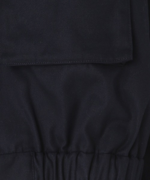 LOWRYS FARM(ローリーズファーム)の「TCBIGポケットジャケット 290623(ミリタリージャケット・キッズ・ネイビー/ベージュ・120cm/110cm/150cm/140cm/130cm)」の8枚目の写真