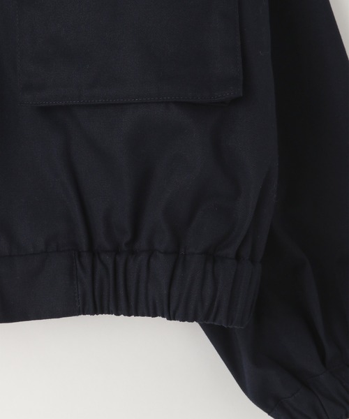 LOWRYS FARM(ローリーズファーム)の「TCBIGポケットジャケット 290623(ミリタリージャケット・キッズ・ネイビー/ベージュ・120cm/110cm/150cm/140cm/130cm)」の9枚目の写真