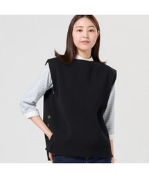 TOKYO SHIRTS | ミラノサイドボタン レディースニットベスト(ベスト)