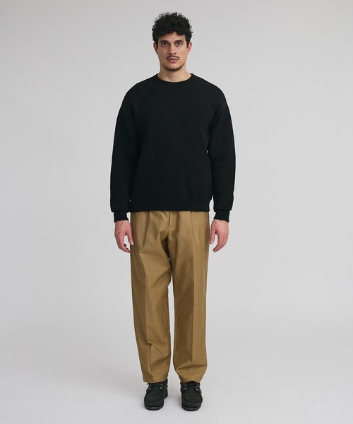 Saturdays NYC（サタデーズ ニューヨークシティ ）の「Dean One Tuck Pant（チノパンツ・メンズ・ブラック/ベージュ・L/M/S）」の13枚目の写真