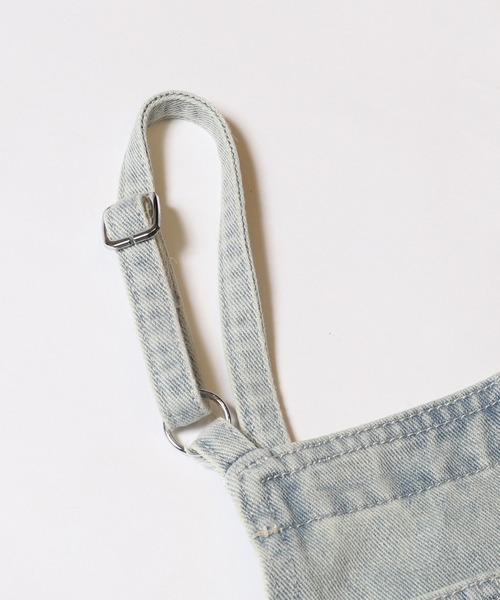 coca（coca）（コカ）の「【WEB限定セール】デニムサロペット（サロペット/オーバーオール・レディース・ライトブルー/ブルー・M/L）」の20枚目の写真