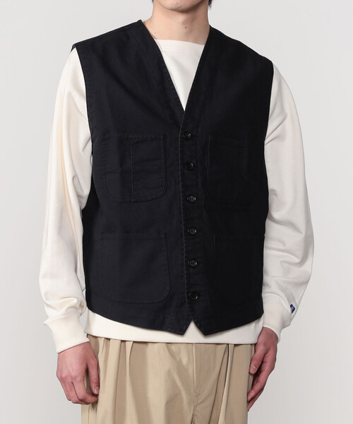 VETRA（ベトラ）の「VETRA | コットン ジレ MEN（ベスト）」 - WEAR
