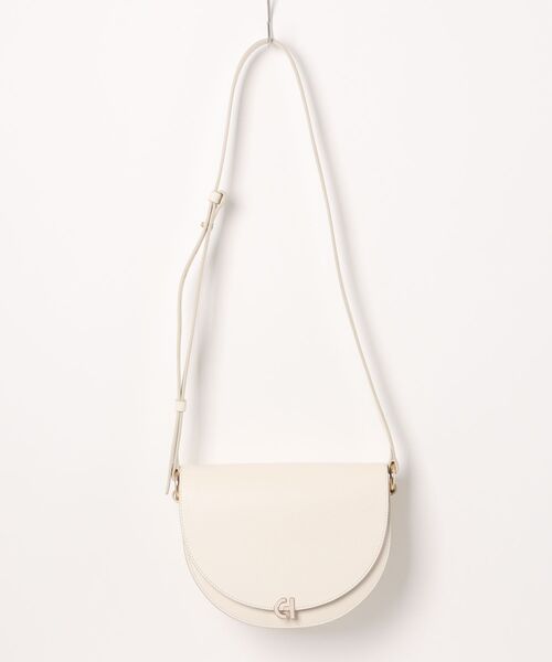 美品 COLE HAAN ホワイトショルダーバッグ セール】エビ-サドルバッグ womens(ショルダーバッグ)|COLE