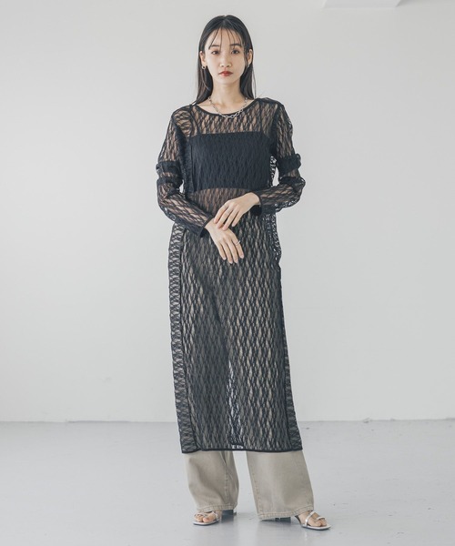 1818年 イギリス 美品 セール】2WAYレースワンピースLS 322846（ワンピース