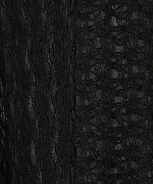 LOWRYS FARM（ローリーズファーム）の「２ＷＡＹレースワンピースＬＳ 322846（ワンピース・レディース・アイボリー/ブラック・FREE）」の11枚目の写真