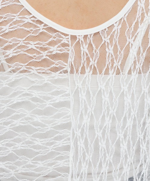 購入に、あたりご確認お願いします セール】2WAYレースワンピースLS 322846（ワンピース