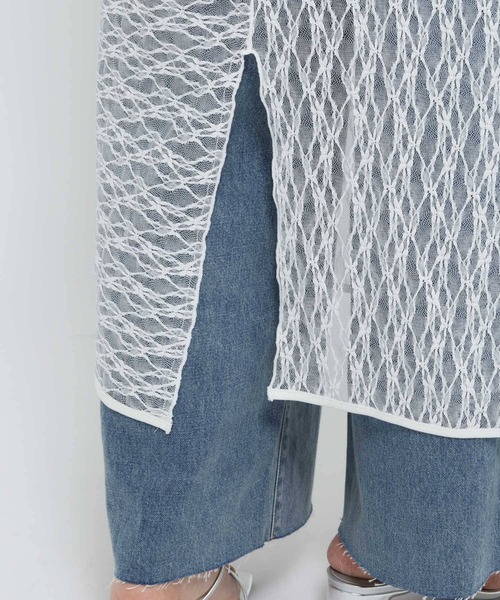 LOWRYS FARM（ローリーズファーム）の「２ＷＡＹレースワンピースＬＳ 322846（ワンピース・レディース・アイボリー/ブラック・FREE）」の22枚目の写真