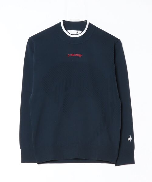 ALPEN / SPORTS DEPO SELECT(アルペンスポーツデポセレクト)の「ルコックスポルティフ ゴルフ ルコックゴルフ_モックネックセーター(ニット/セーター・レディース・グリーン/ホワイト/ネイビー・L/M)」の3枚目の写真