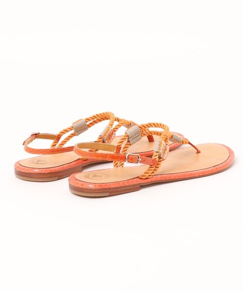 やすねぇ様♡バリ　BARI フラットサンダル　新品未使用　24㎝ やすねぇ様♡バリ BARI フラットサンダル 新品未使用 24