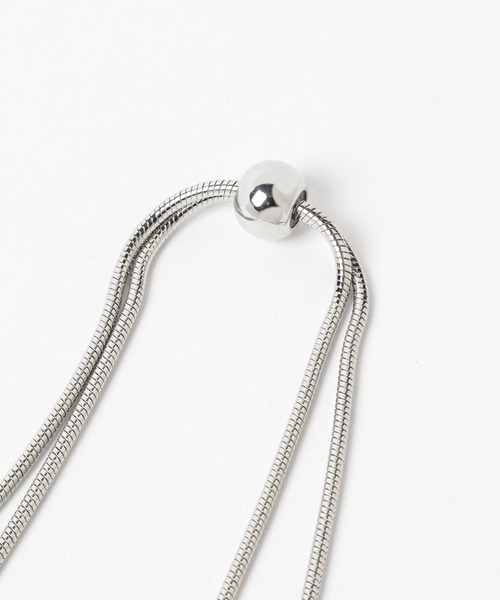 HARE（ハレ）の「モチーフハーネスネックレス(HARE)（サスペンダー・レディース・ホワイト/シルバー・FREE）」の21枚目の写真