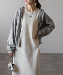 Bonjour Sagan | ダブルジップピグメントパーカー(パーカー)