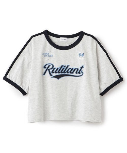 LOVETOXIC（ラブトキシック）の「【LTXC】【吸水速乾/さらさら】ライン半袖Tシャツ（Tシャツ/カットソー・キッズ・ピンク/ホワイト系その他/ブラック/オフホワイト・S:140cm/M:150cm/L:160cm）」の7枚目の写真