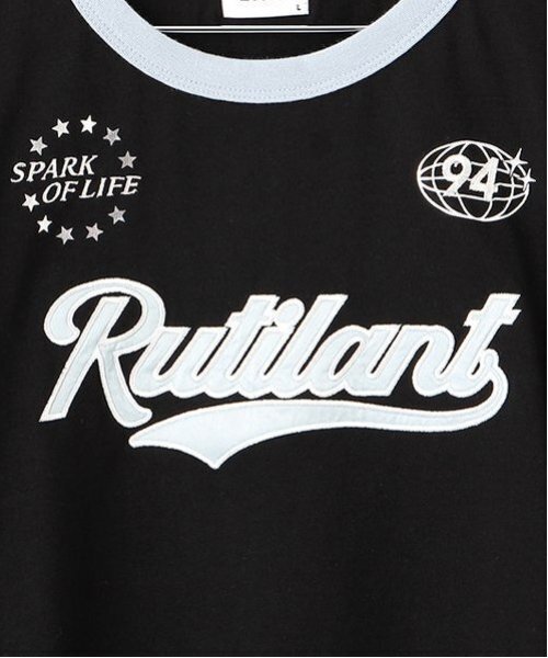 LOVETOXIC（ラブトキシック）の「【LTXC】【吸水速乾/さらさら】ライン半袖Tシャツ（Tシャツ/カットソー・キッズ・ピンク/ホワイト系その他/ブラック/オフホワイト・S:140cm/M:150cm/L:160cm）」の8枚目の写真