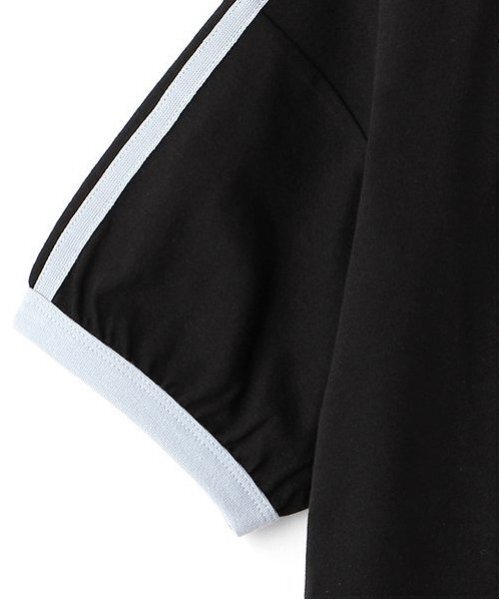 LOVETOXIC（ラブトキシック）の「【LTXC】【吸水速乾/さらさら】ライン半袖Tシャツ（Tシャツ/カットソー・キッズ・ピンク/ホワイト系その他/ブラック/オフホワイト・S:140cm/M:150cm/L:160cm）」の16枚目の写真