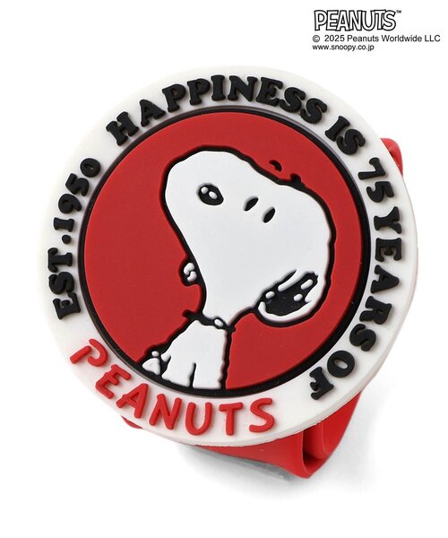 PEANUTS(ピーナッツ)の「PEANUTS 75周年デザイン 虫よけバンド(アウトドアグッズ・キッズ・オレンジ/ネイビー/レッド/グリーン/ピンク/ブルー・FREE)」の21枚目の写真