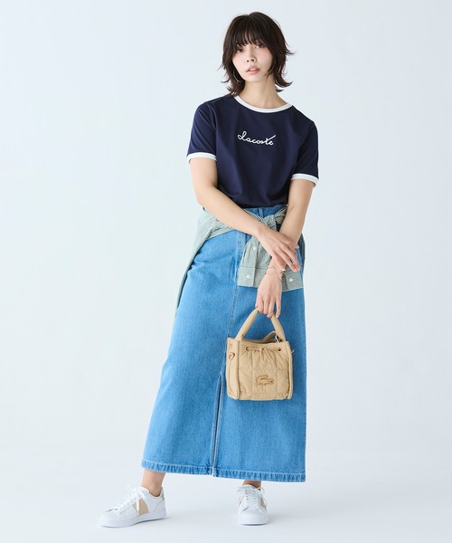 LACOSTE(ラコステ)の「レディース CARNABY SET 1252 APAC SFA(スニーカー・レディース・ホワイト系その他・24.5cm/23.5cm/24.0cm/23.0cm/22.5cm)」の7枚目の写真