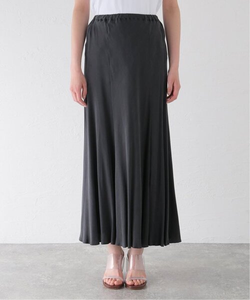 Plage 2025 ブラック Washable Fibril ロングスカート plage スカート 「追加」Washable Fibril ロングスカート 3
