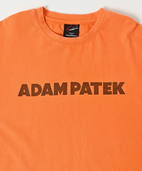 tシャツ ADAMPATEK/basic logo short sleeve T/ロゴ半袖T(AP2514017） レディース メンズ ADAMPATEK/basic logo short sleeve T/ロゴ半袖T(AP2514017）（T