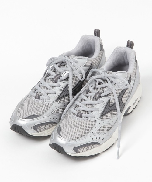 BARNYARDSTORM（バンヤードストーム）の「BARNYARDSTORM / 【MIZUNO】 MXRスニーカー（スニーカー・レディース・ライトグレー/ホワイト/シルバー系その他/グレー系その他4・23/24/25）」の19枚目の写真