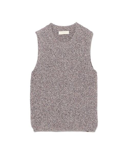 B:MING by BEAMS（ビーミングバイビームス）の「ノースリーブ ミックス ニット（ニット/セーター・レディース・レッド系その他4/サックスブルー/ブラック・ONE SIZE）」の8枚目の写真