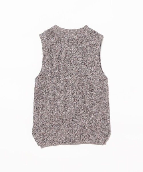 B:MING by BEAMS（ビーミングバイビームス）の「ノースリーブ ミックス ニット（ニット/セーター・レディース・レッド系その他4/サックスブルー/ブラック・ONE SIZE）」の9枚目の写真