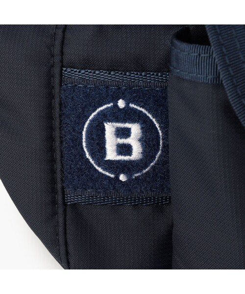 BRIEFING GOLFウエストポーチネイビー BRIEFING GOLF - ROUND WAIST POUCH ECO TWILL | ウエストポーチ