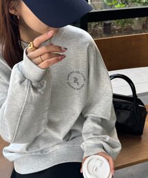 DISCOAT | 【WEB限定】ワンポイントロゴビッグスウェット(スウェット)