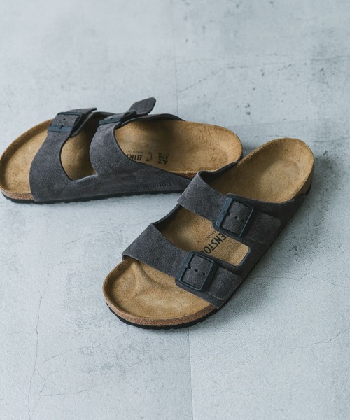 BIRKENSTOCK　ビルケンシュトック　スリッポン　サボサンダル　26cm Zurich Suede Soft Footbed 【レギュラー幅】 ユニセックス