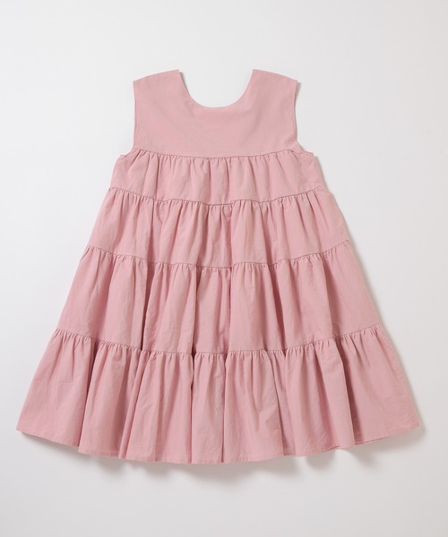 ever closet（エバークローゼット）の「ティアードワンピース（ワンピース・キッズ・ラベンダー/ミント/ピンク・90cm/110cm/100cm/120cm/130cm/140cm）」の20枚目の写真