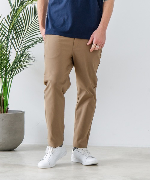 Blue Standard (ブルースタンダード)の「【Blue Standard:ブルースタンダード】快適!スーパーストレッチイージーパンツ イージーケア 接触冷感 前開き ウエストゴム UVカット(その他パンツ・メンズ・ブラック/ネイビー/ベージュ/グレー/カーキ/アイボリー・MEDIUM/LARGE/X-LARGE)」の4枚目の写真