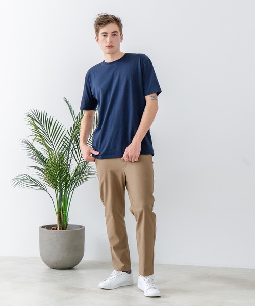 Blue Standard (ブルースタンダード)の「【Blue Standard:ブルースタンダード】快適!スーパーストレッチイージーパンツ イージーケア 接触冷感 前開き ウエストゴム UVカット(その他パンツ・メンズ・ブラック/ネイビー/ベージュ/グレー/カーキ/アイボリー・MEDIUM/LARGE/X-LARGE)」の21枚目の写真