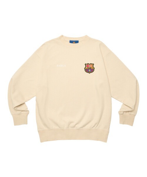 【送料無料】バルセロナ　スウェットトレーナー　Sサイズ FC BARCELONA】FCバルセロナ ヴィンテージ エンブレム