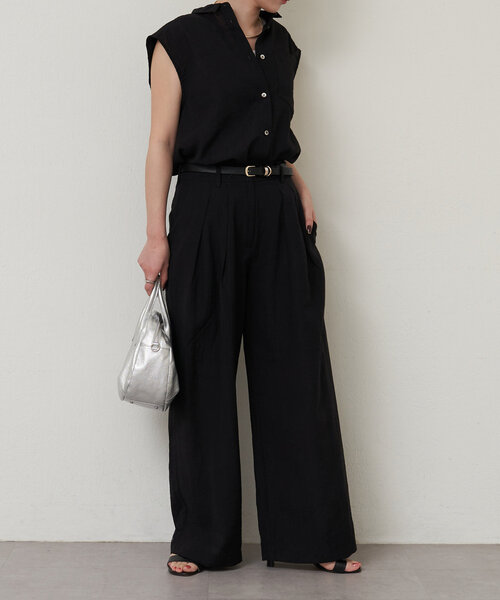未使用 23SS ビアズリー テック ハイテンションスリムタックパンツ 2 BEARDSLEY（ビアズリー）の「テック ハイテンションスリムタック