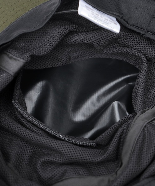 A.M.S.(エーエムエス)の「遮光率・UVカット率100% 体感-17℃ 撥水ナイロン つば広 アドベンチャー 日傘ハット(ハット・メンズ・グレー/アイボリー/ブラック・FREE)」の11枚目の写真