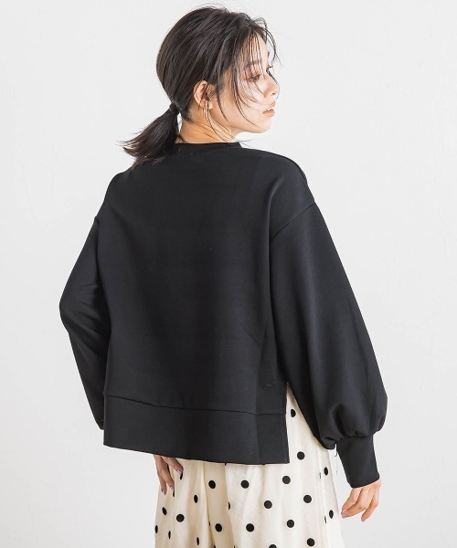 Droite lautreamont（ドロワットロートレアモン）の「【WEB限定】クリアロゴプリントプルオーバー≪洗濯機で洗える≫（Tシャツ/カットソー・レディース・ブラック/オフホワイト/イエロー・M）」の21枚目の写真