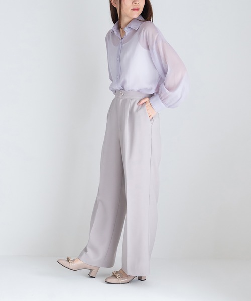 JELLY BEANS（ジェリービーンズ）の「【レイン対応】ダブルリボンレインローファーパンプス【Made in Japan】(325-59112)JELLY BEANS(ジェリービーンズ)（レインシューズ・レディース・ブラック系その他/グレイッシュベージュ・23/23.5/24.5/22.5/24）」の21枚目の写真