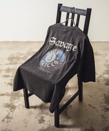 ヴィンテージライク ピグメント加工 アソート グラフィックプリント オーバーサイズTシャツ バックプリントTシャツ