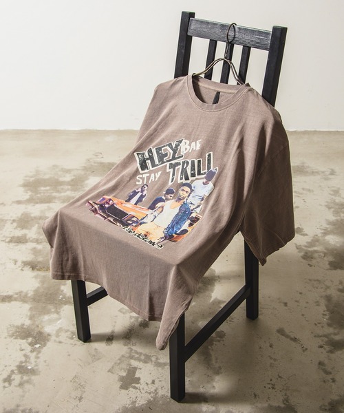 BENDER TOKYO(ベンダートウキョウ)の「ヴィンテージライク ピグメント加工 アソート グラフィックプリント オーバーサイズTシャツ バックプリントTシャツ(Tシャツ/カットソー・メンズ・ブラック系その他/ブラック系その他2/ブラック系その他3/ブラック系その他4/ブラック系その他5/ブラック系その他6/ブラック系その他7/ブラック系/ブラック系1/ブラック系2/ブラック系3/ブラック系4/ブラック系5/モカ/ブラウン系その他/ブラウン系その他2/ブラウン系その他3/ブラウン系その他4/ブラウン系その他6/ブラック/ブラウン系その他5・M/L/XL)」の19枚目の写真