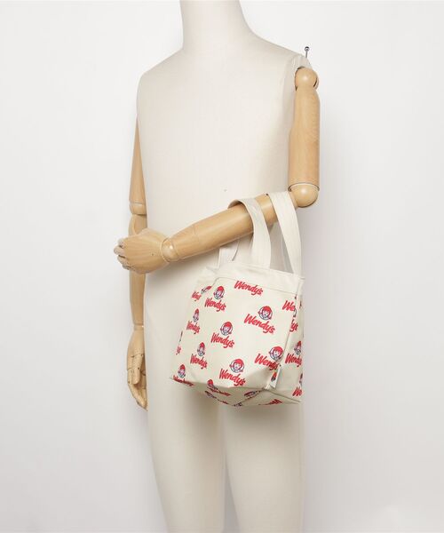 FRUIT OF THE LOOM(フルーツオブザルーム)の「【FRUIT OF THE LOOM/フルーツオブザルーム】WENDY’S LUNCH TOTE BAG(トートバッグ・レディース・アイボリー・FREE)」の5枚目の写真