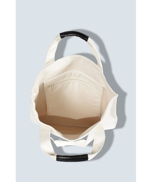 LOGO SQUARE TOTE（トートバッグ）｜OMMO（オーエムエムオー）の