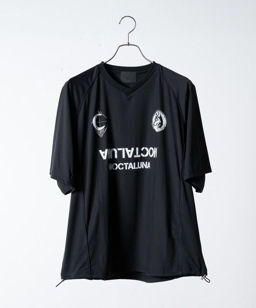 KUUUPY（クーピー）の「2-Way Mesh Panel Short-Sleeve Game Shirt - 2wayメッシュ切替 半袖ゲームシャツ（Tシャツ/カットソー・メンズ・ブラック/チャコールグレー・SMALL/MEDIUM/LARGE）」の16枚目の写真