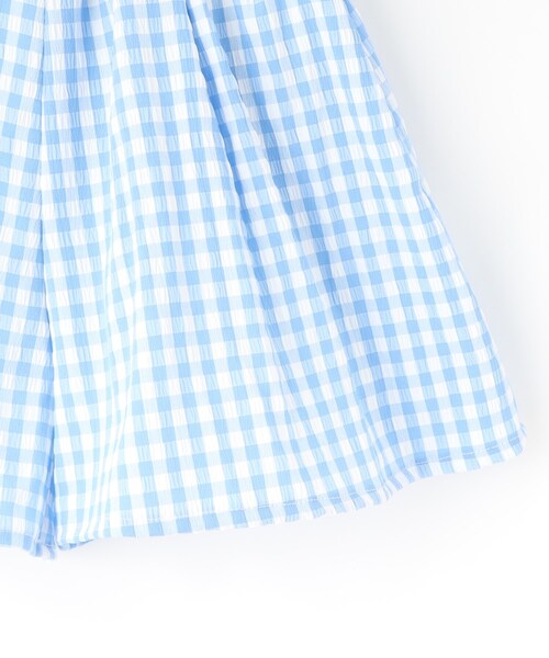 SHOO・LA・RUE（シューラルー）の「【100-150cm】着るだけでコーデが決まる ギンガムチェックセットアップ（セットアップ・キッズ・ブラック系1/ブルー系6・11/10/12/15 /13/14）」の13枚目の写真