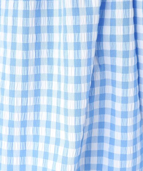 SHOO・LA・RUE（シューラルー）の「【100-150cm】着るだけでコーデが決まる ギンガムチェックセットアップ（セットアップ・キッズ・ブラック系1/ブルー系6・11/10/12/15 /13/14）」の15枚目の写真