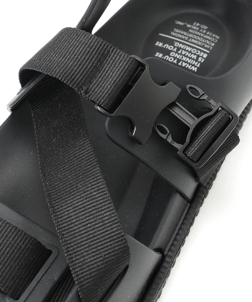 SUBLIME（サブライム）の「【SUBLiME/サブライム】STRAP EVAER SANDALS / EVA素材ストラップサンダル（サンダル・メンズ・ブラック/ホワイト・25cm/26cm/27cm）」の8枚目の写真