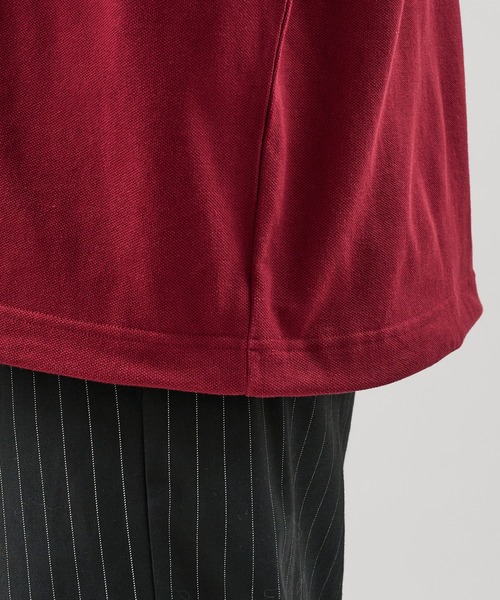 epnok（エプノック）の「OJISAN鹿の子半袖ポロシャツ（ポロシャツ・メンズ・ブラック/ブラウン/ボルドー・SMALL/MEDIUM/LARGE）」の12枚目の写真