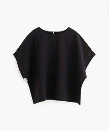 COSMIC WONDER | Cotton flax poplin folk top(Tシャツ/カットソー)