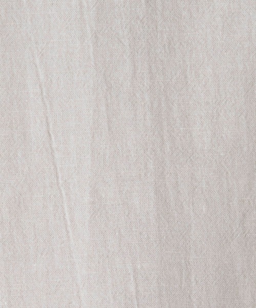 COSMIC WONDER（コズミックワンダー）の「Cotton flax poplin folk top（Tシャツ/カットソー・レディース・ブラック/ライトグレー・SMALL）」の11枚目の写真